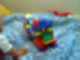 Robot and truck built by Cman and Daddy